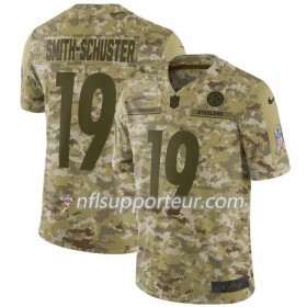 Maillot Homme Pittsburgh Steelers SMITH-SCHUSTER 19 Nike Salute to Service